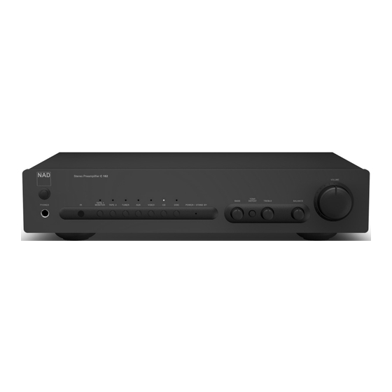 NAD C 162 Manual Del Usuario