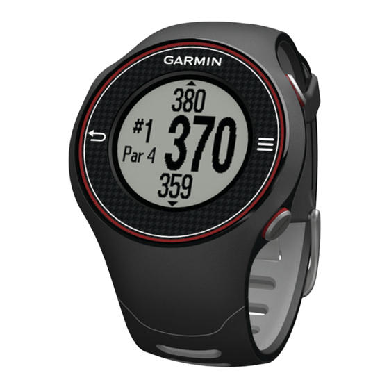 Garmin Approach S3 Manual Del Usuario