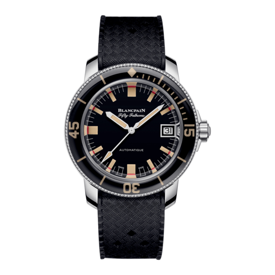 Blancpain FIFTY FATHOMS BARAKUDA Manual De Instrucciones