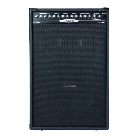 Alesis SUMO Manual De Inicio Rápido Para El Usuario