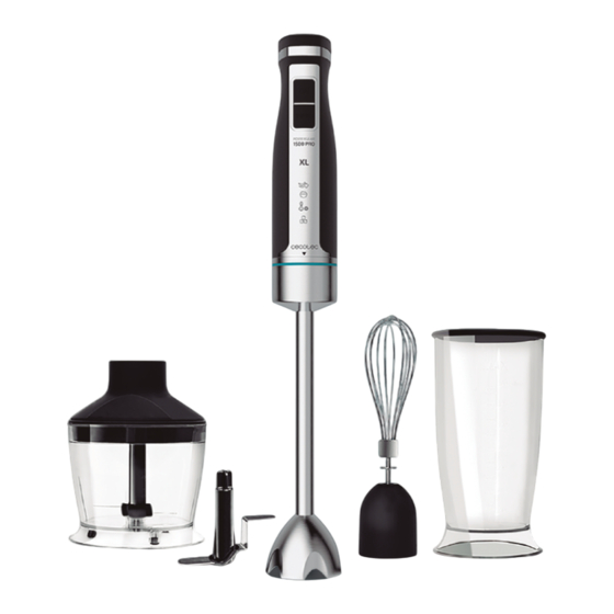 cecotec POWERGEAR 1500 XL Manual De Instrucciones