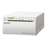 Sony UP-X898MD Manual De Instrucciones