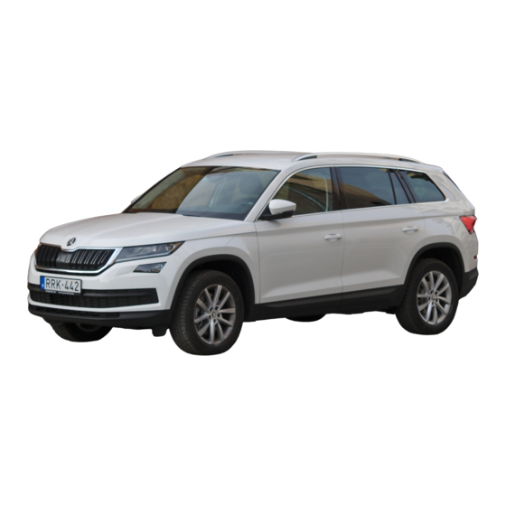 Skoda KODIAQ Manual De Instrucciones