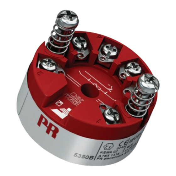 PR electronics 5350 Manual Del Producto