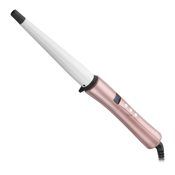 Remington Rose Luxe Curling Wand CI9525 Manuales