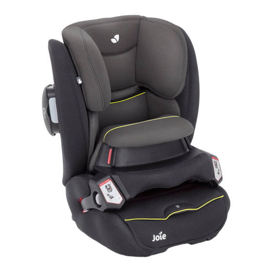 Joie transcend Manual De Instrucciones