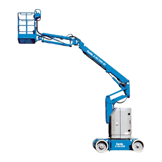 Genie Z-30/20N Manual Del Operario