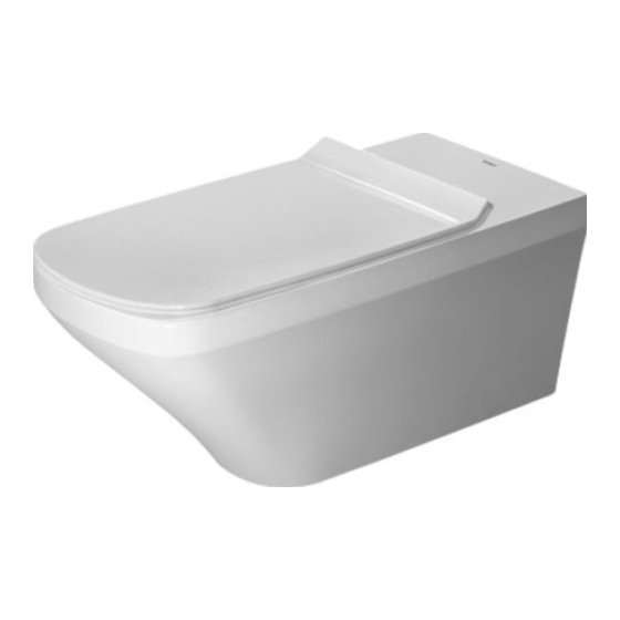 DURAVIT DuraStyle 2559090000 Instrucciones De Montaje