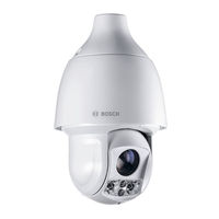 Bosch AUTODOME IP starlight 5000i IR Manual De Funcionamiento