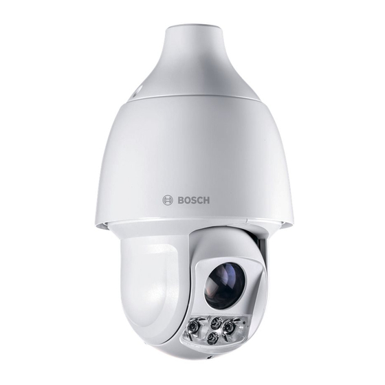 Bosch AUTODOME 5000i IR Serie Manual De Funcionamiento