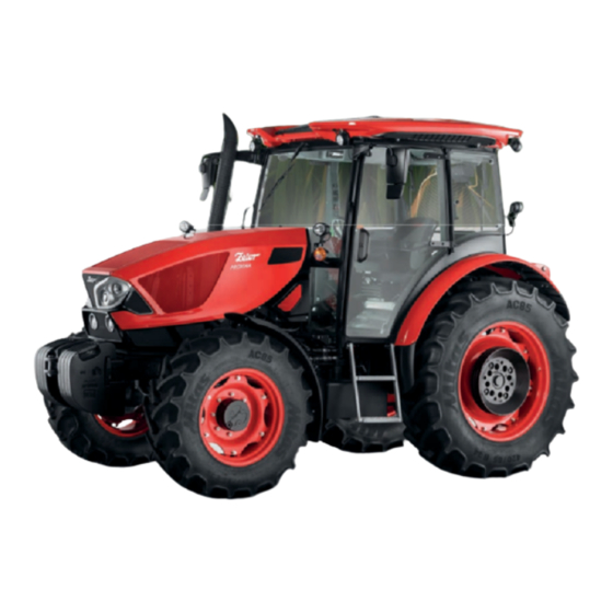 Zetor PROXIMA HS 80 Manuales