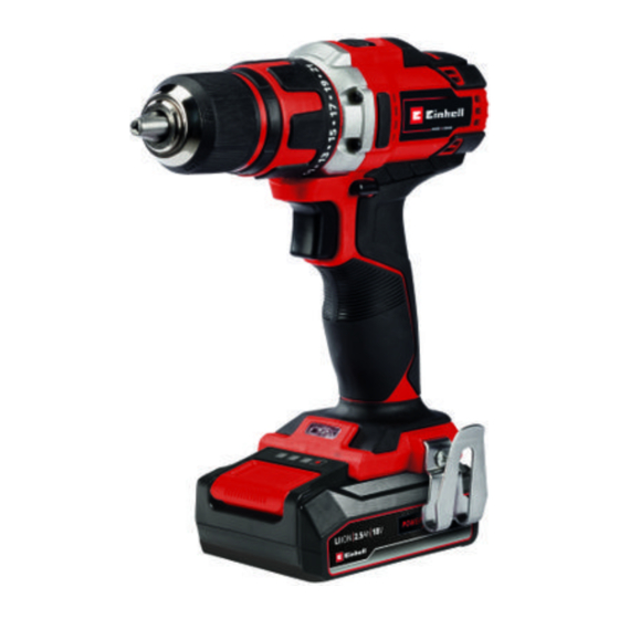 EINHELL TE-CD 18/40-1 Li Manual De Instrucciones Original