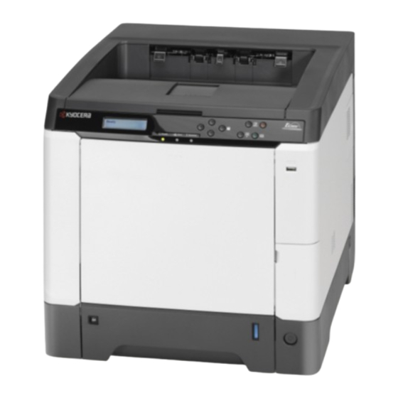 Kyocera ECOSYS P6021cdn Guía De Instalación Rápida