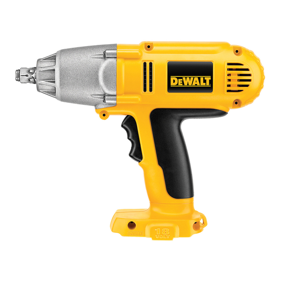 DeWalt DW050 Manual De Instrucciones