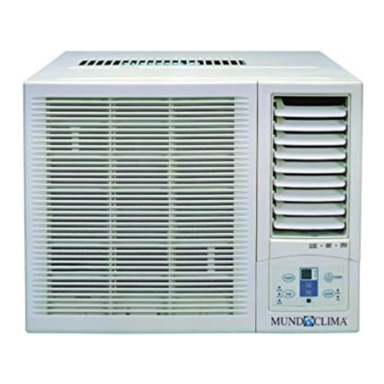 mundoclima MUVR-C6 Manual De Instalación Y Usuario