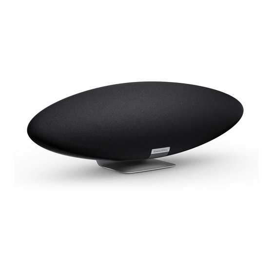 Bowers & Wilkins Zeppelin Wireless Inicio Rápido