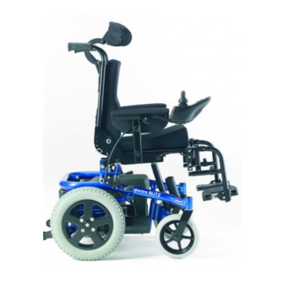 Invacare Spectra Blitz Instrucciones De Uso