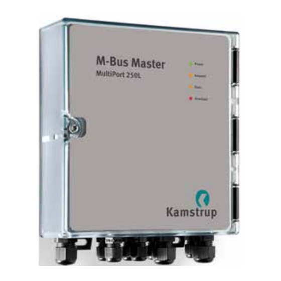 Kamstrup M-Bus Master MultiPort 250L Guía De Instalación Y Uso
