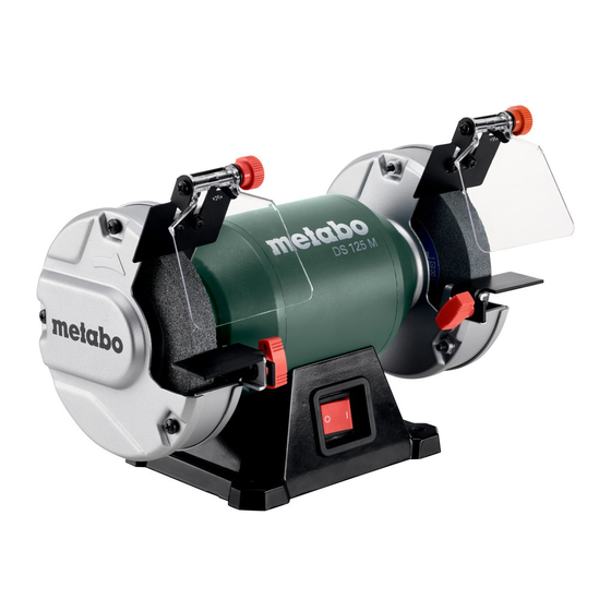 Metabo DS 125 M Manual Original