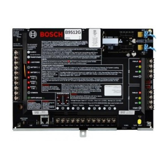 Bosch B9512G Manual De Instalación