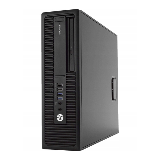 HP EliteDesk 800 G2 TWR Guía De Hardware