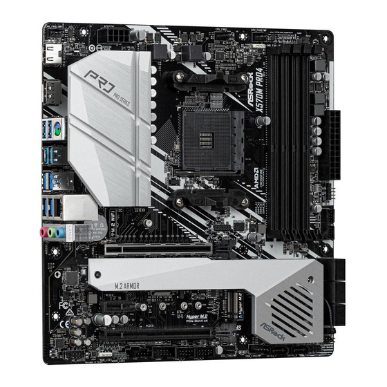 ASROCK X570M Pro4 Manual De Instrucciones