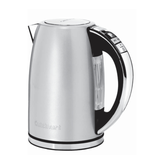 Cuisinart CPK17E Instrucciones