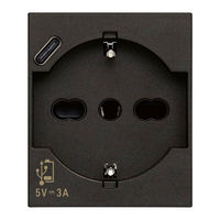 Vimar LINEA 30210.USB Serie Manual De Instrucciones
