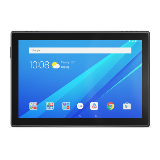 Lenovo TAB4 10 Manual De Usuario