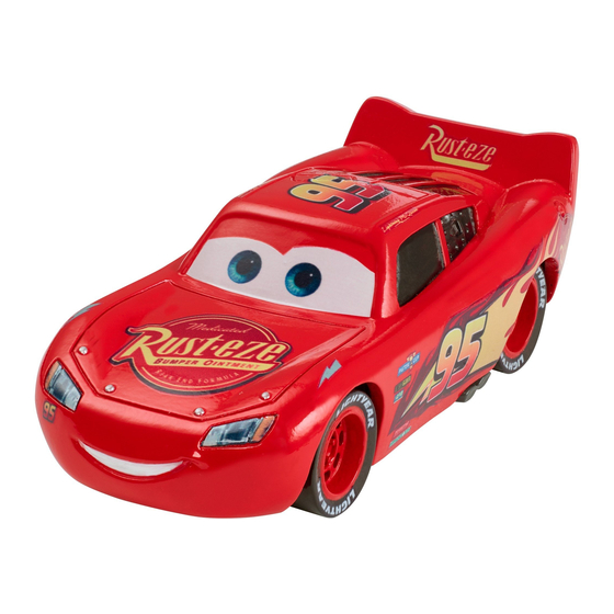 Mattel Disney Pixar Cars 3 Instrucciones
