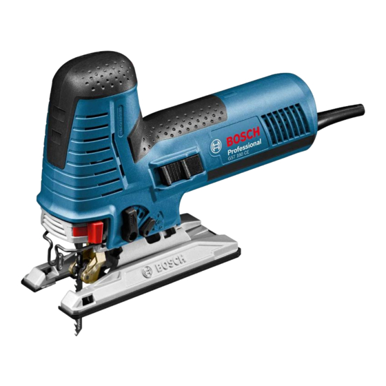 Bosch GST 160 CE Professional Manual Original