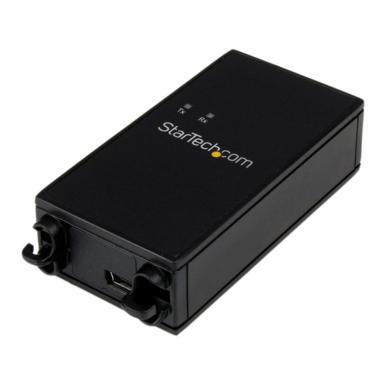 StarTech.com ICUSB232IS Manual De Instrucciones