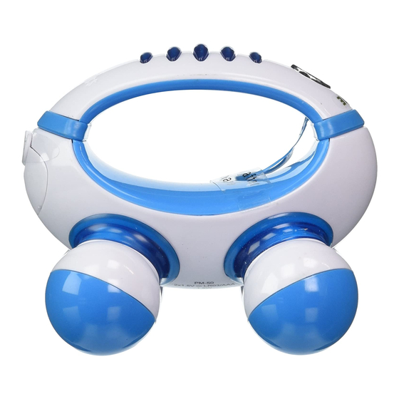 HoMedics Mini Massager Guia De Inicio Rapido