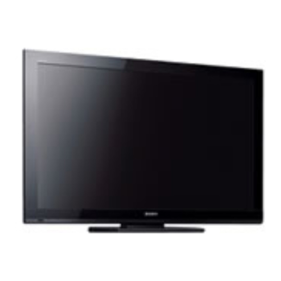 Sony BRAVIA KDL-40BX427 Manuales