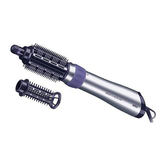Braun steam & style pro 3536 Manual De Instrucciones