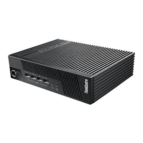 Lenovo ThinkCentre M32 Guia Del Usuario
