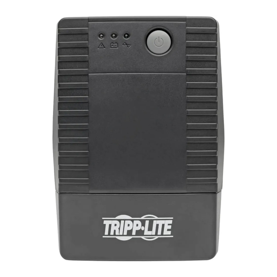 Tripp-Lite VS450T Manual Del Propietário