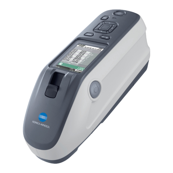 Konica Minolta CM-23d Instrucciones Básicas De Operación
