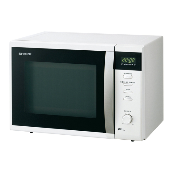 Sharp R-647 Manual De Instrucciones Y Recetario