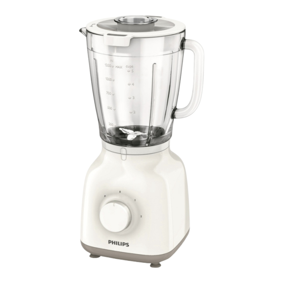 Philips HR2105 Manual Del Usuario