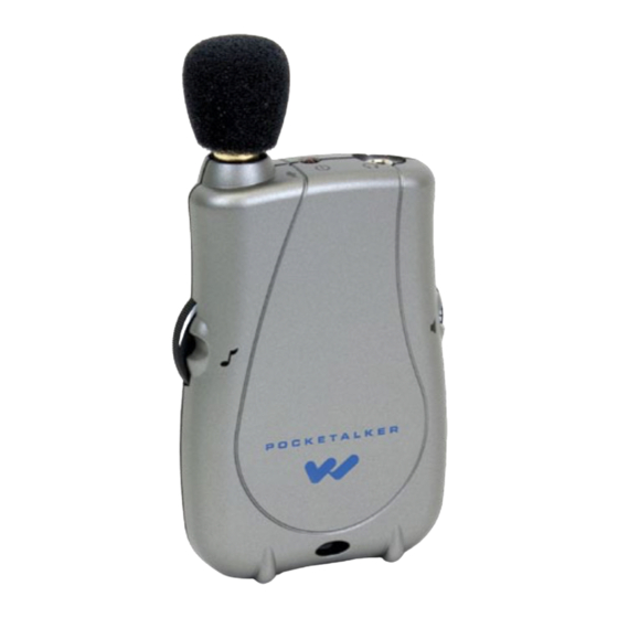 Williams Sound POCKETALKER Ultra Manuales