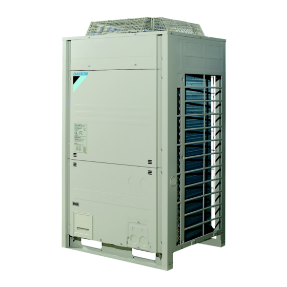 Daikin ERQ125A7W1B Manual De Instalación