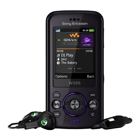 Sony Ericsson W395 Guia Del Usuario