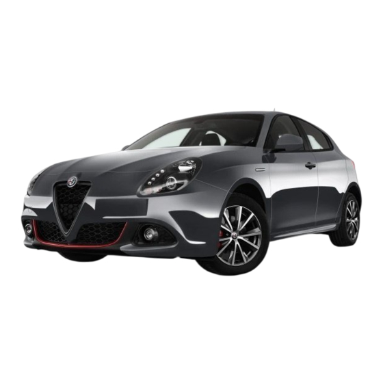 Alfa Romeo GIULIETTA Manual De Uso Y Mantenimiento