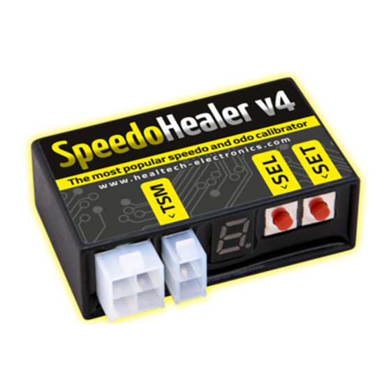 HealTech Electronics SPEEDOHEALER v4 Guía De Usuario