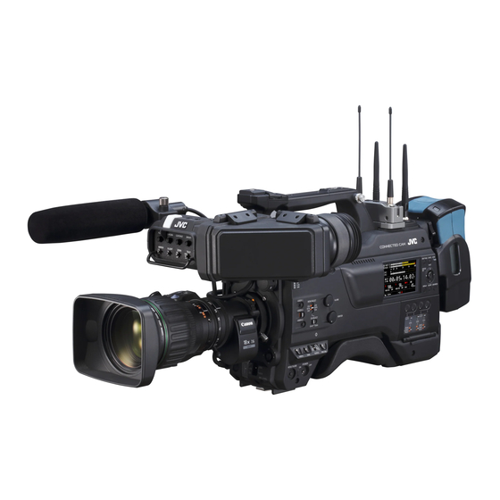 JVC CONNECTED CAM GY-HC900CHU Manual De Instrucciones