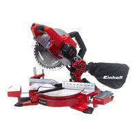 EINHELL TE-MS 18/210 Li - Solo Manual De Instrucciones