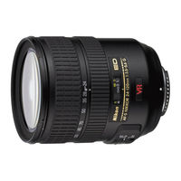 Nikon AF-S VR Zoom-Nikkor ED 24-120mm f/3.5-5.6G IF Manual De Instrucciones