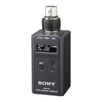 Sony DWT-P01 Manual De Instrucciones