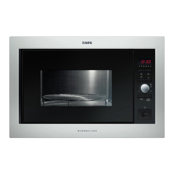 AEG MCD2665E Manual De Usuario
